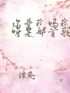 你爱我吗我爱你呀是哪首歌