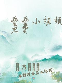 爱爱小视频在线免费