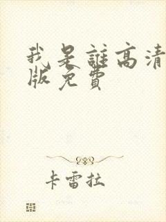 我是谁高清国语版免费