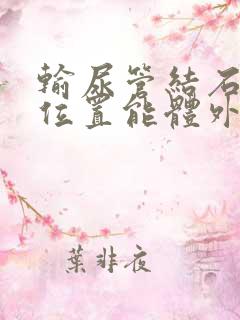 输尿管结石中段位置能体外碎石吗