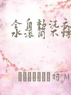 全自动洗衣机脱水滚筒不转