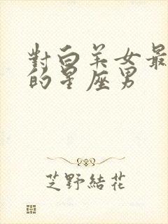 对白羊女最温柔的星座男