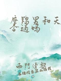 摩羯男和天秤女合适吗