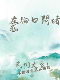 左胸口闷堵压迫感