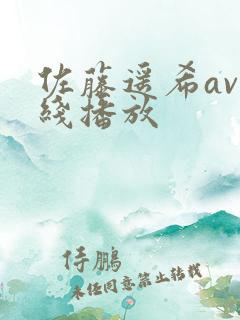 佐藤遥希av在线播放