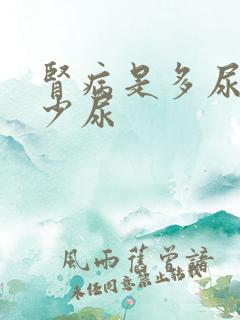 肾病是多尿还是少尿