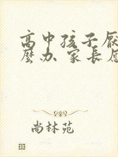 高中孩子厌学怎么办 家长应该怎么引导