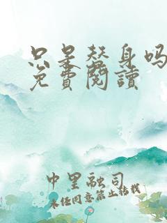 只是替身吗小说免费阅读