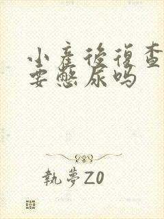 小产后复查b超要憋尿吗