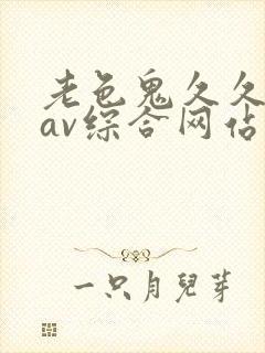 老色鬼久久亚洲av综合网站
