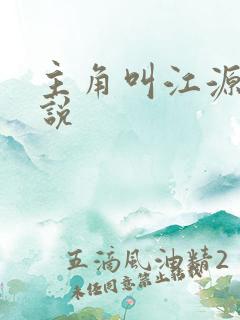 主角叫江源的小说