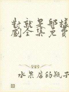 对就是那样电视剧全集免费观看国语版