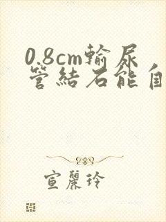 0.8cm输尿管结石能自己排出吗