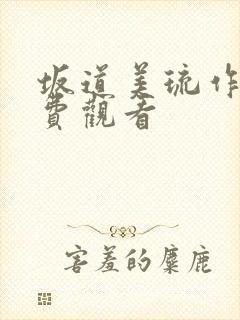 坂道美琉作品免费观看