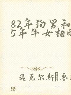 82年狗男和85年牛女相配婚姻如何