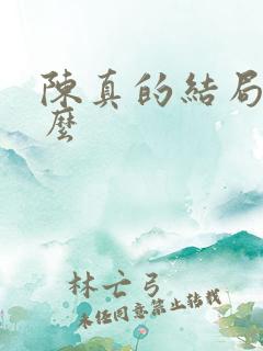 陈真的结局是什么