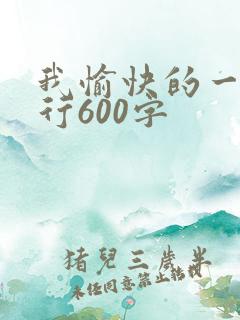 我愉快的一次旅行600字