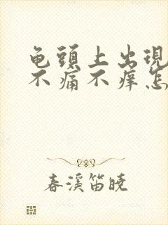 龟头上出现红斑不痛不痒怎么回事