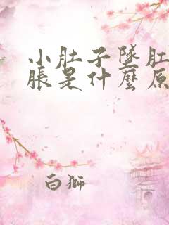 小肚子坠肛门坠胀是什么原因