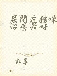 尿闭症猫咪怎么治疗最好