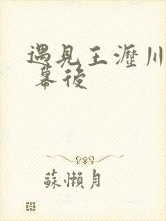 遇见王沥川花絮 幕后