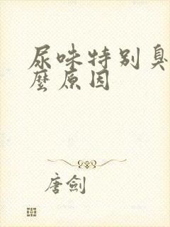 尿味特别臭是什么原因