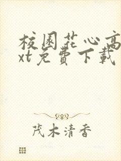 校园花心高手txt免费下载