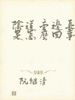 阴道旁边长水泡是怎么回事