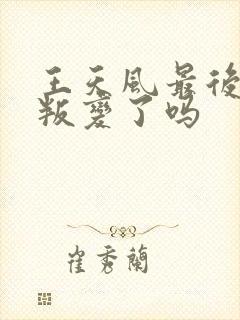 王天风最后到底叛变了吗