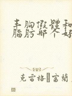 丰胸假体和自身脂肪哪个好