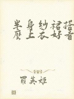 半身纱裙搭配什么上衣好看