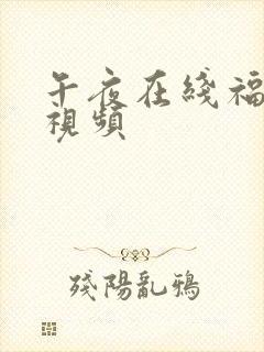 午夜在线福利小视频