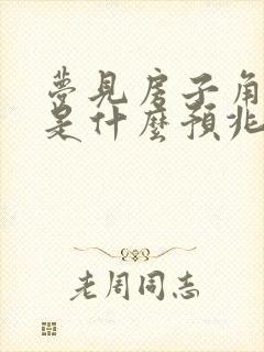 梦见房子角倒塌是什么预兆