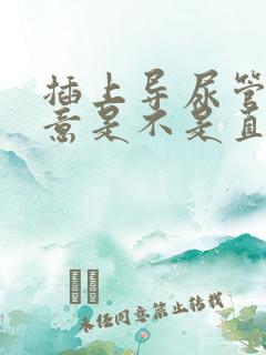 插上导尿管有尿意是不是直接就尿了