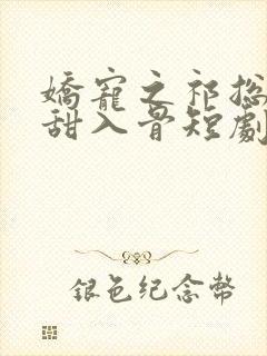 娇宠之祁总追妻甜入骨短剧全集