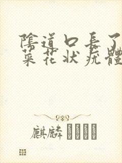 阴道口长了几个菜花状疣体