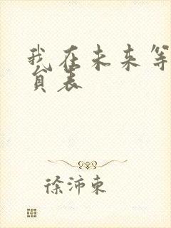 我在未来等你演员表