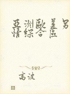 亚洲欧美另类激情综合区