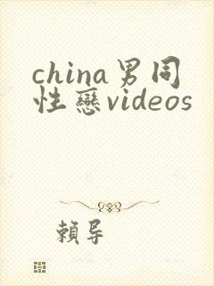 china男同性恋videos