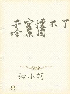 子宫怀不了孕是啥原因