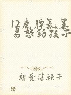 12岁脾气暴躁易怒的孩子