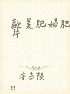 欧美肥妇肥b影片