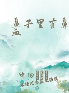 鼻子里有鼻涕带血