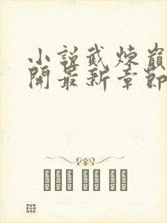 小说武炼巅峰杨开最新章节列表