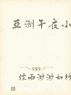 亚洲午夜小影院