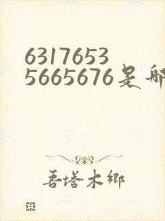 63176535665676是哪首歌的简谱