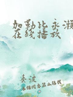 加勒比永濑里美在线播放