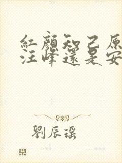 红颜知己原唱是汪峰还是安静