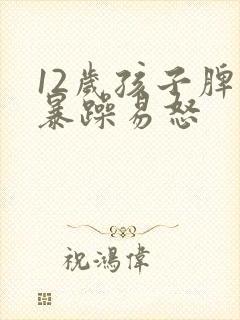 12岁孩子脾气暴躁易怒