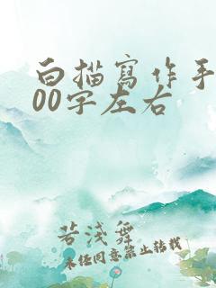 白描写作手法200字左右